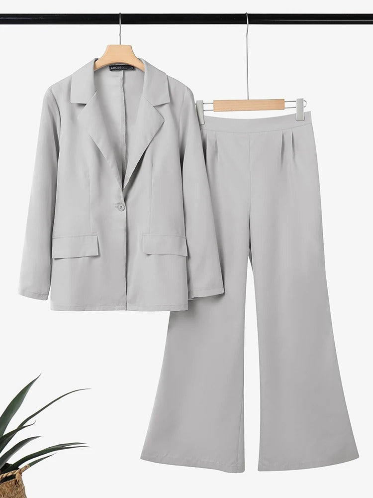 Elegant Blazer Pant Set