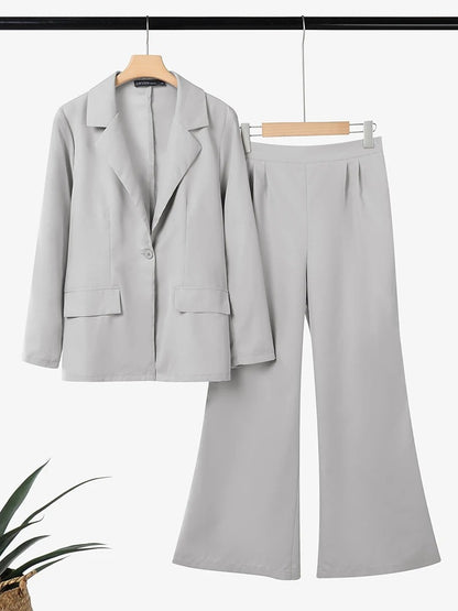 Elegant Blazer Pant Set