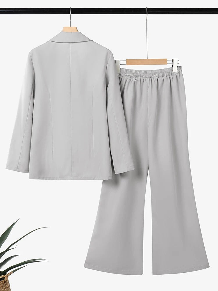 Elegant Blazer Pant Set