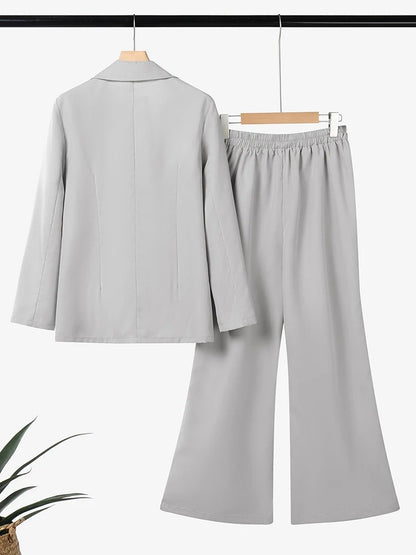 Elegant Blazer Pant Set