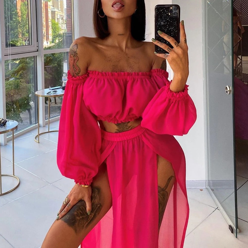 2-Piece Bikini Cover-Up Set