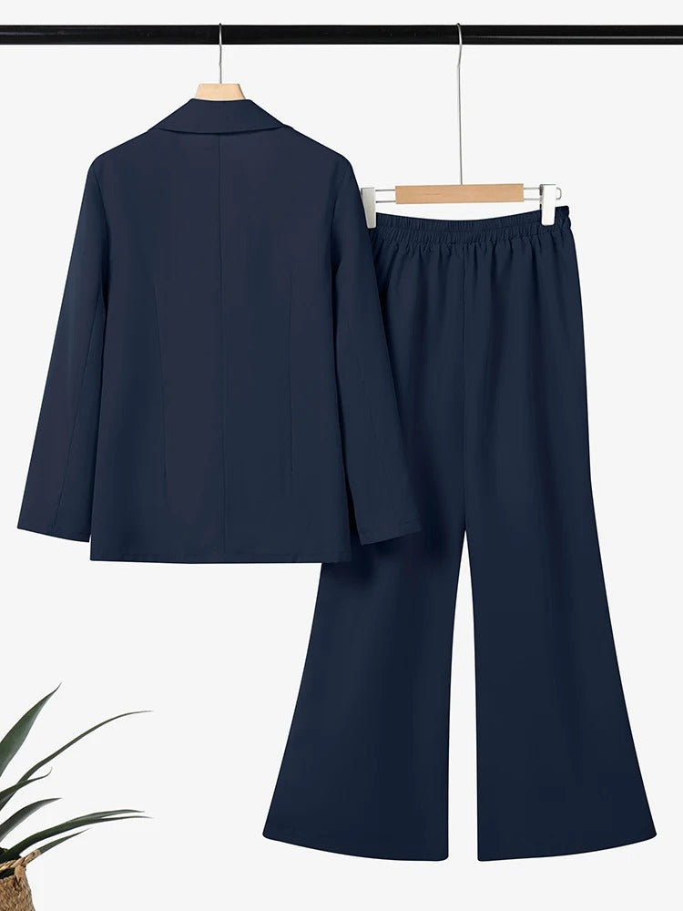 Elegant Blazer Pant Set