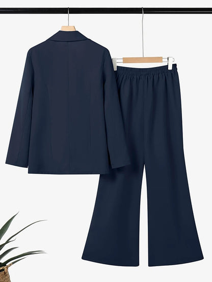 Elegant Blazer Pant Set