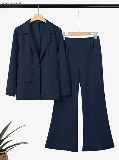 Elegant Blazer Pant Set