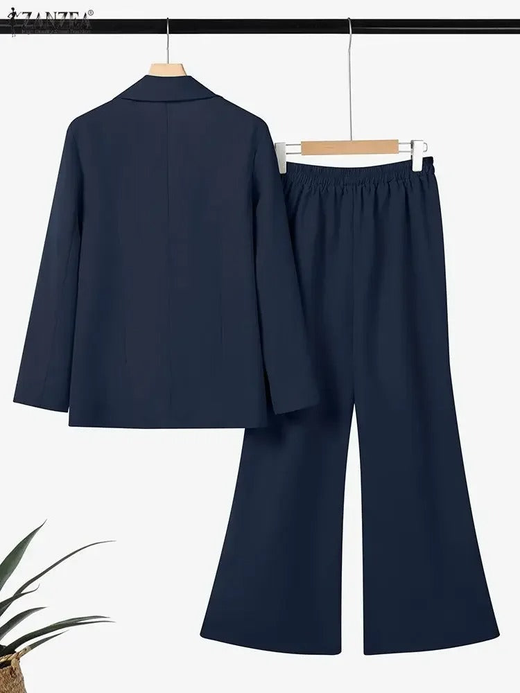 Elegant Blazer Pant Set