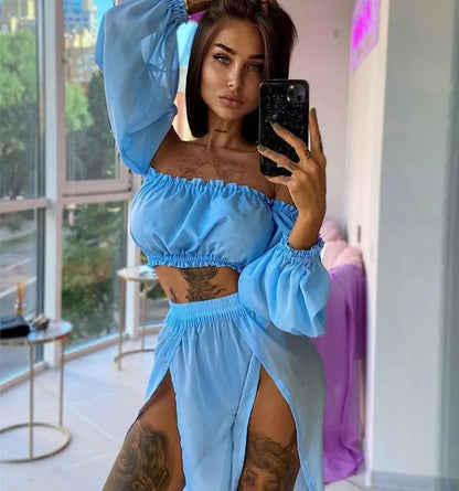 2-Piece Bikini Cover-Up Set