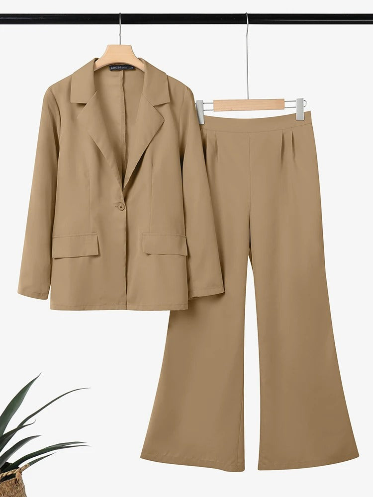 Elegant Blazer Pant Set