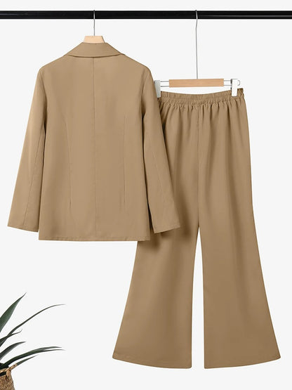 Elegant Blazer Pant Set